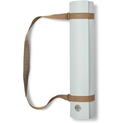 Manduka Yoga Commuter Mat Carrier - Eco-Friendly Cotton, Easy to Carry, Hands-Free, For All Mat Sizes, 68" x 1.5"