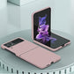 Case for Samsung Galaxy Z Flip 3 5G 2021, Slim Fit Matte PC Cover Phone Case for Galaxy Z Flip3 - Pink