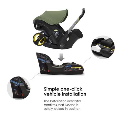Buy now Doona Latch Base - Compatible with Doona Car Seat & Stroller at indiglob india