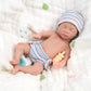 Buy now BABESIDE Miniature Reborn Baby Dolls Aurora - 6-in Full Platinum Silicone Reborn Baby Girl Realistic-Newborn Baby Doll Mini Sleeping Girl Real Life Baby Dolls with Feeding Kit & Gift Box at indiglob india