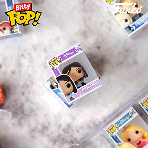 Buy now Funko Bitty Pop Disney Princesses - Cinderella, Snow White, Aurora and A Surprise Mystery Mini Figure - 0.9 Inch (2.2 Cm) Collectable - Stackable Display Shelf Included - Gift Idea at indiglob india
