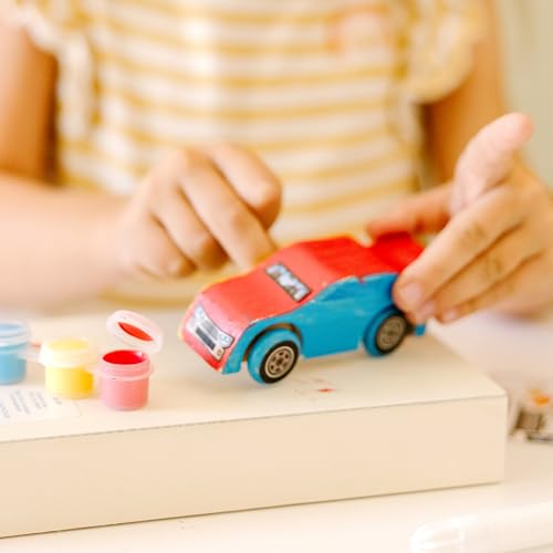 Buy now Melissa & Doug Created by Me! Race Car Wooden Craft Kit at indiglob india