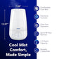 Buy now Vicks FilterFree Plus Cool Mist Plus Humidifier (VUL565), Medium Room ƒ??Filter-Free Cool Mist Humidifier for Baby, Kids and Adult Rooms, Works with Vicks VapoPads at indiglob india