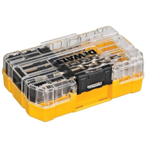 Buy now DEWALT Cobalt Alloy Steel Drill Bit Set with Pilot Point, 14-Piece (DWA1240) at indiglob india