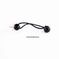 12mm Hair Accessories: 28 Pcs Bubble Twinbead Ponytail Holders with Balls for Kids, Toddlers, and Girls (Clear Assorted) - My Store