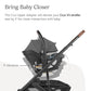 Buy now UPPAbaby Cruz V2 Upper Adapter - Compatible with Bassinet Accessory, Aria, and Mesa Infant Car Seats - Quick + Secure Attachment - 1 Set at indiglob india