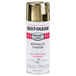 Buy now Rust-Oleum 7710830 Stops Rust Bright Coat Metallic Spray Paint, 11 Ounce, Gold, (Pack of 1) at indiglob india
