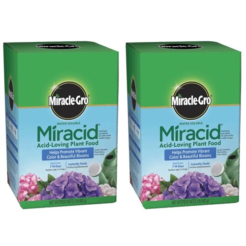 Buy now Scotts Company Miracle-Gro 1750011 Water Soluble Miracid Acid-Loving Plant Food, 1-Pound (2) at indiglob india