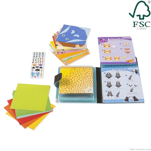 Buy now Melissa & Doug On The Go Origami Animals Craft Activity Set - 38 Stickers, 40 Origami Papers at indiglob india