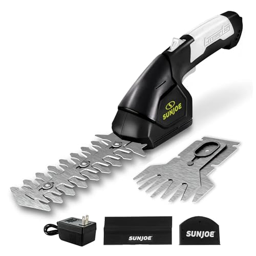 Buy now Sun Joe HJ604C 7.2-Volt Cordless Grass Shears and Trimmer, Charger and Battery Included at indiglob india