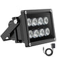 Buy now Univivi IR Illuminator 90 Degree Wide Angle 8-LEDs IR Infrared Light 850nm Infrared Illuminator for Night Vision IP67 Waterproof Outdoor for Security Cameras at indiglob india