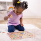 Buy now Melissa & Doug Wooden Lift & See Peg Puzzle Early Learning 2-Pack for Girls and Boys ƒ?? Alphabet, Numbers at indiglob india