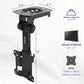 Buy now VIVO MOUNT-M-FD27 Manual Folding Ceiling Mount for 13-27 inch Flat Screens, Tilt Roof, Under Cabinet Mount for LCD TVs and Monitors at indiglob india