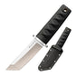 Buy now Cold Steel Kyoto 3.25" Durable Compact 8Cr13MoV Stainless Steel Fixed Blade Tanto Outdoor Hunting Utility Knife, 3 3/8" Textured Kray-Ex Handle, Sheath Included at indiglob india