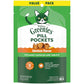 Buy now Greenies Feline Pill Pockets for Cats Soft Cat Treats, Chicken Flavor, 1.6 oz. Pouch, 45 Count at indiglob india