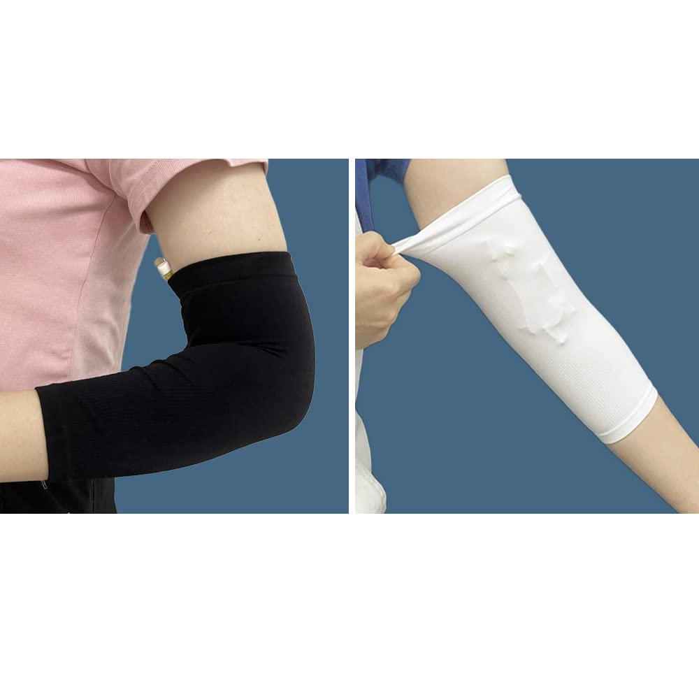 Buy now PICC Line Sleeve Protector, Breathable Arm Cast Cover Wound Dressing Nursing Supplies for Arm Circumference 9"-14", 4 PCS at indiglob india