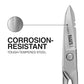 Buy now Klein Tools 2100-9 Stainless Steel Electrician Scissors, Made in USA, 5.25-Inch Free-Fall Handle Snips, Stripping Notches, Non-Slip Serrated Blade at indiglob india