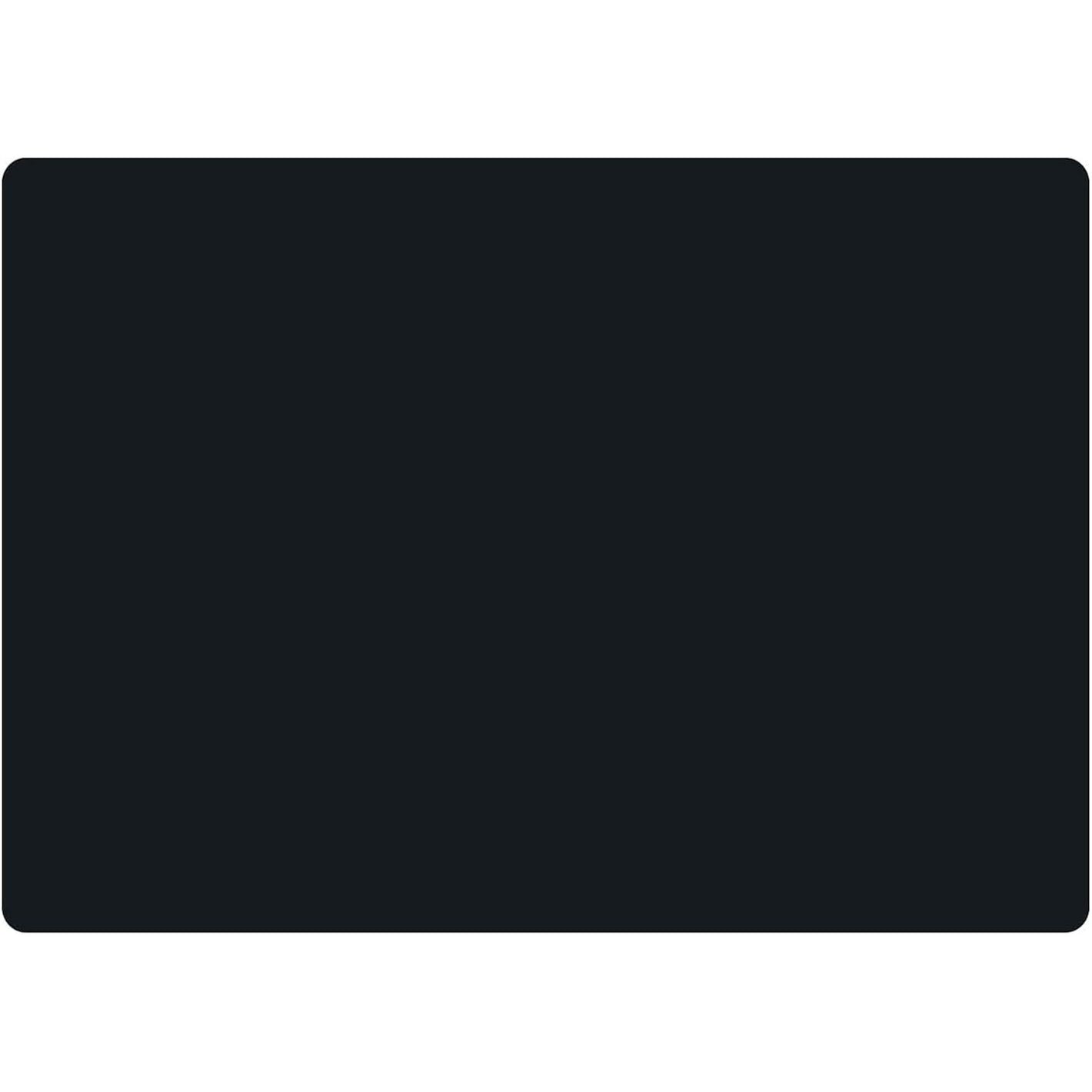 wellhouse Large Silicone Countertop Protector Silicone Baking Mat Multipurpose Mat Silicone Placemat Black Nonskid Heat Resistant Desk Saver Pad Silicone Microwave Mats(23.6by15.7 Inch, Black-1)