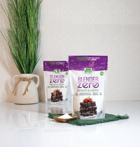 Buy now NOW Real Food, Slender Zero, Organic Allulose, Zero Calories, Sugar Substitute for Baking and Beverages, No Added Ingredients, Plant Based, 12 oz (340 g) at indiglob india