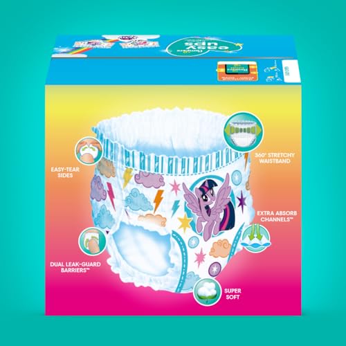 Buy now Pampers Training Pants - Easy Ups Girls & Boys - Size 4T-5T, 18 Count, My Little Pony Potty Underwear (Packaging May Vary) at indiglob india