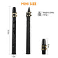 Buy now Pocket Saxophone Kit Mini Sax Portable Woodwind Instrument with Lid, Mouthpiece, Carrying Bag, Fingering Charts at indiglob india