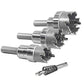 Buy now Klein Tools 31872 Heavy Duty Hole Saw Kit, Includes Carbide Hole Cutters and Pilot Bit in Rust-Proof Molded Plastic Case, 4-Piece at indiglob india