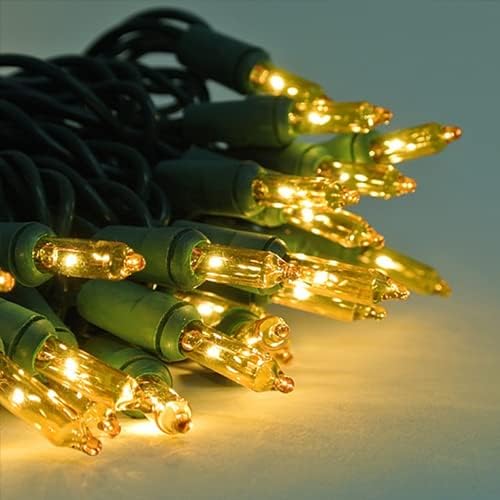 Buy now Dazzle Bright Christmas Mini String Lights, 60FT 300 Incandescent Green Wire Fairy Lights UL Certified Christmas Decorations for Indoor Outdoor Yard Party Xmas Tree Decor, Warm White at indiglob india