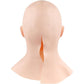 Kedejin Realistic Female Latex Mask, Cosplay Drag Queen Halloween Fancy Dress Headgear Head Cover Crossdressing Sissy Fancy Dress, White