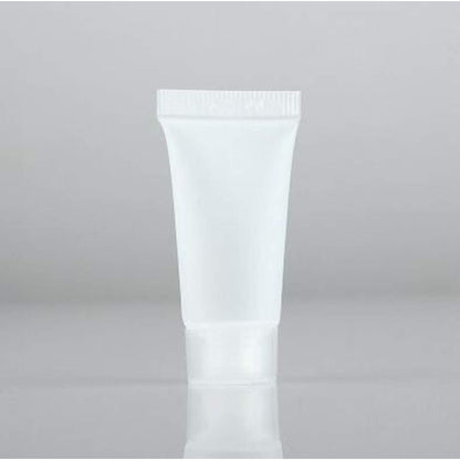 Snadulor 5ml 50 Pcs Empty Squeeze Bottle Refillable Travel Plastic Tube Bottles for Cosmetic Body Hand Cream Lotion Shampoo Facial Cleanser(Pink)