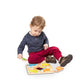 Buy now Melissa & Doug First Play Peek-a-Boo Pets Wooden Touch and Feel Puzzle with Mirror Mirror Toy for Babies and Toddlers, Sensory Toy Puzzle at indiglob india