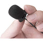 Akingdleo 2 pcs Portable Lapel mic 3.5mm Audio Compatible with Voice Amplifiers S6