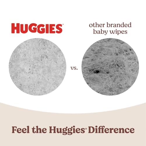 Buy now Huggies Nourish Scented Diaper Wipes, 2 Push Button Packs (112 Wipes Total) at indiglob india