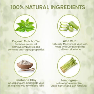 Teami Detox Face Mask for Hydraiting,Stick Mask Alternative Moisturizing & Purifying, Blackhead Remover Green Tea Mask Cleanse Mask reduces Acne & oil, Pore Minimizer Clay Mask for All Skin Types