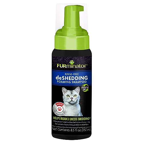 Buy now FURminator® Rinse-Free deShedding Foaming Shampoo for Cats, 8.5 oz at indiglob india
