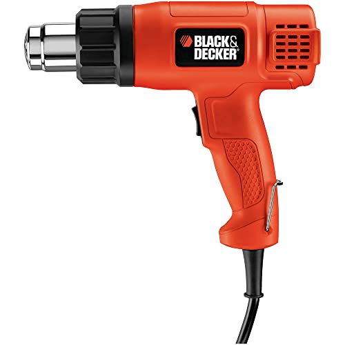Buy now BLACK+DECKER Heat Gun for Crafts, Corded, Dual Heat Settings up to 1000 Degrees, 1350 Watt (HG1300) at indiglob india