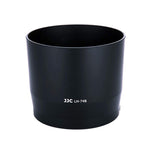 Buy now JJC Reversible Lens Hood Shade for Canon EF 70-300mm f/4-5.6 is II USM Replaces Canon Lens Hood ET-74B, with Button to Lock or Release at indiglob india