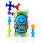 Buy now Fat Brain Toys Squigz Starter Set, 24 Piece Suction Bath Toys, Sensory Toys for Kids 3 and Up at indiglob india
