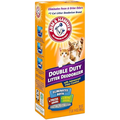 Buy now Arm & Hammer 40015029: Litter Deodorizer Double Duty 30 Oz at indiglob india