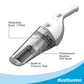Buy now BLACK+DECKER Cordless Lithium Handheld Power Vacuum with Wall Mount Base and Charger, White (HNV220BCZ10FF) at indiglob india