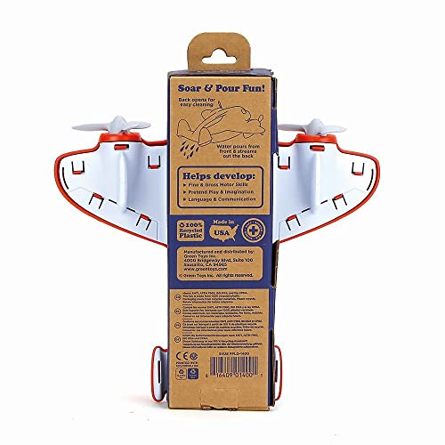 Buy now Green Toys Fire Plane - Pretend Play, Motor Skills, Kids Bath Toy Vehicle. No BPA, phthalates, PVC. Dishwasher Safe, Recycled Plastic, Made in USA. at indiglob india