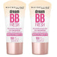 Maybelline Dream Fresh Skin Hydrating BB cream, 8-in-1 Skin Perfecting Beauty Balm with Broad Spectrum SPF 30, Sheer Tint Coverage, Oil-Free, Medium, 1 Fl Oz