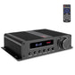 Buy now Pyle Wireless Bluetooth Home Audio Amplifier - 100W 5 Channel Home Theater Power Stereo Receiver, Surround Sound w/ HDMI, AUX, FM Antenna, Subwoofer Speaker Input, 12V Adapter, Black - PFA540BT at indiglob india