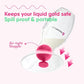 Buy now NatureBond Silicone Breast Pump with lid, Stopper, Strap, Pouch. Breastfeeding Essential Premium All in 1 Set. 3.4oz 100ml (Premium All-in-ONE) at indiglob india