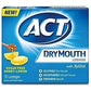 ACT Dry Mouth Honey Lemon Lozenges, 18 Lozenges Each (Pack of 6)
