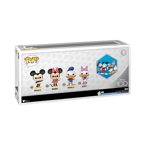 Buy now Funko Pop! Disney: Disney Classics 4PK - Daisy Duck - Vinyl Collectible Figure - Gift Idea - Official Merchandise - Toy for Children and Adults - Movies Fans - Model Figure for Collectors at indiglob india