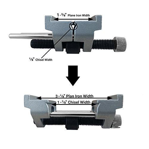 Buy now ATLIN Honing Guide - Sharpening Jig for Chisels 1/8” to 1-7/8”, Planer Blades 1-3/8” to 3-1/8” at indiglob india