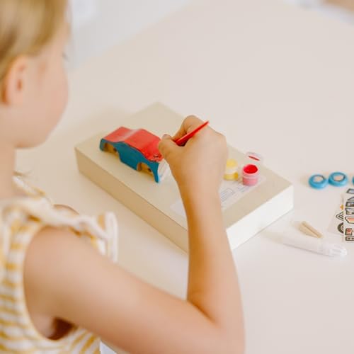 Buy now Melissa & Doug Created by Me! Race Car Wooden Craft Kit at indiglob india