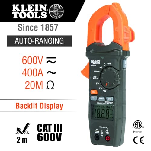 Buy now Klein Tools CL120VP Electrical Voltage Test Kit with Clamp Meter, Three Testers, Test Leads, Pouch and Batteries at indiglob india