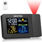 Buy now SMARTRO SC91 Projection Alarm Clock for Bedrooms with Weather Station, Wireless Indoor Outdoor Thermometer, Temperature Humidity Monitor Gauge Hygrometer at indiglob india