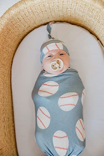 Buy now Copper Pearl Large Premium Knit Baby Swaddle Receiving Blanket Slugger at indiglob india
